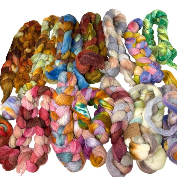Huge Lot of Coast to Coast Spinning Fiber Multicolor - Picture 1 of 9